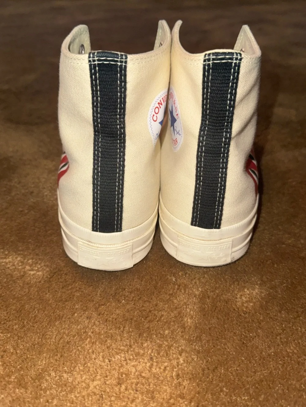Converse x PLAY Comme des Garçons high-top sneakers - Picture 3 of 6